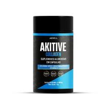 Akitive Collagen - Colágeno Tipo 2 + Ácido Hialurônico + Cúrcuma - Akiwell