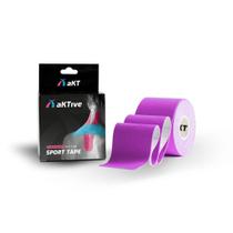 Aktive Sport Kinesiology Tape 5cm X 5m - Lilás