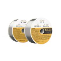 Alambre de Soldadura TOOLIOM E71T-GS de Núcleo Fundente Acero al Carbono 1 kg
