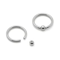 Alargador Captive Mola Aço Cirúrgico