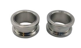 Alargador De Orelha Grande Aço 12mm 14mm 16mm 18mm 20mm Prateado 1 Par Alargador De Orelha Grande Aço 12mm 14mm 16mm 18mm 20mm Prateado 1 Par