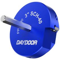 Alargador de tubos de PVC DAYDOOR 3" PVC Fitting Saver para 1/2 broca Alargador de tubos de PVC DAYDOOR 3" PVC Fitting Saver para 1/2 broca