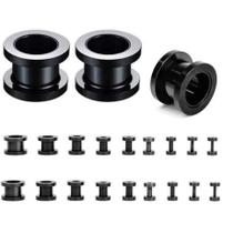 Alargador em Aço Inox Preto/Black Alargador em Aço Inox Preto/Black