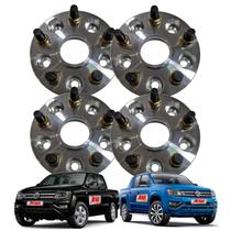 Alargador Espaçador Roda Alumínio Volkswagen Amarok 50mm 4pç - Antigos & 4x4