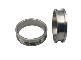 Alargador Grande Aço 32mm a 40mm Prateado 1 par(2 unidades)