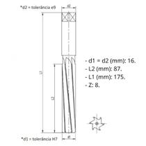 Alargador manual 16mm - 206 b Alargador manual 16mm - 206 b