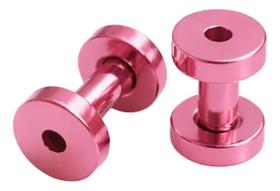 Alargador Par Aço Cirúrgico 1mm 2mm 3mm 5mm 9mm Tunel Cores