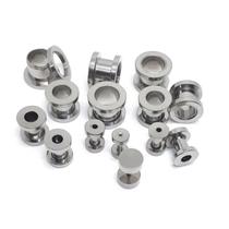 Alargador Prata em Aço Inox Alargador Prata em Aço Inox