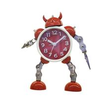 Alarm Clock Robot Cartoon Metal Candy Color Bedside Alarm Clock Robot Cartoon Metal Candy Color Bedside