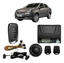 Alarme Automotivo Antifurto Fiat Completo Fácil Instalação FKS CBplus 2Controles+Chave Canivete Trav