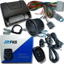 Alarme automotivo completo chave canivete e bloqueador linha hyundai i30 hb20 tucson universal carro