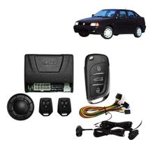 Alarme Automotivo Completo FKS Com Bloqueador Polo VW + Chave Canivete Completa +2 Controles