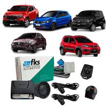 Alarme Automotivo Específico Linha Fiat 2016 Acima FKI 505 CAN com 2 Controles CR 941 CR961 FKS