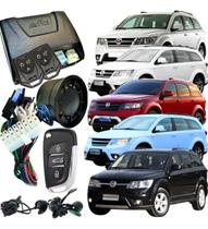 Alarme Automotivo Fiat Antifurto Central+Controles+Chave Canivete Fácil Instalação FKS C/ Bloqueador