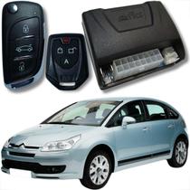 Alarme automotivo linha citroen com chave canivete e bloqueador veicular completo fk902 cr941 cr730