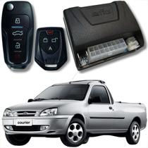 Alarme automotivo linha ford com chave canivete e bloqueador veicular universal completo kit fks