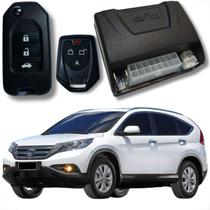Alarme automotivo linha honda completo com chave canivete e bloqueador fácil instalação carro