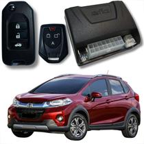 Alarme automotivo linha honda completo com chave canivete e bloqueador fácil instalação carro Alarme automotivo linha honda completo com chave canivete e bloqueador fácil instalação carro