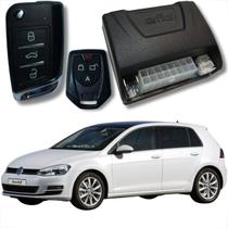 Alarme automotivo linha volkswagen chave canivete e bloqueador fácil instalação vw completo