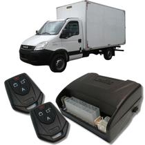 Alarme caminhões auto 12v e 24v fks fk902 2 controles linha pesada corta ignição bloqueador e trava