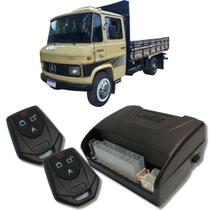 Alarme caminhões auto 12v e 24v fks fk902 2 controles linha pesada corta ignição bloqueador e trava