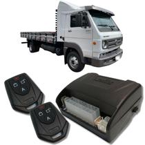 Alarme caminhões auto 12v e 24v fks fk902 2 controles linha pesada corta ignição bloqueador e trava
