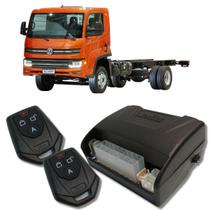 Alarme caminhões auto 12v e 24v fks fk902 2 controles linha pesada corta ignição bloqueador e trava