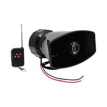Alarme De Advertência Para Carro Sem Fio Com 7 Sons Multi-Tons 130dB, Buzina De Ar 12V 100W, Sirene Alarme De Advertência Para Carro Sem Fio Com 7 Sons Multi-Tons 130dB, Buzina De Ar 12V 100W, Sirene