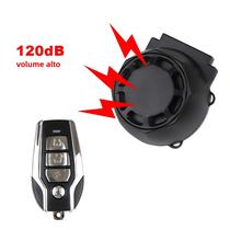 Alarme De Bicicleta Sem Fio À Prova d'Água 120dB Com Carregamento USB, Alarme De Vibração Com