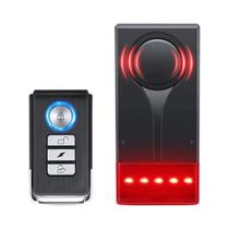Alarme De Bicicleta Sem Fio Com Vibração 110dB, Alarme Antifurto Para Porta E Janela Com Controle