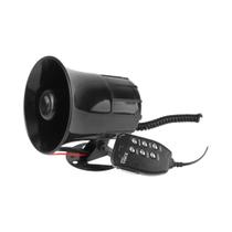 Alarme De Carro De 120DB Com 6 Tons, Megafone, Buzina De Ar 12V 100W, Alto-falante De Sirene Alarme De Carro De 120DB Com 6 Tons, Megafone, Buzina De Ar 12V 100W, Alto-falante De Sirene