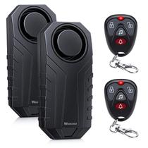 Alarme de carro WSDCAM 113dB Loud Waterproof Remote, pacote com 2 Alarme de carro WSDCAM 113dB Loud Waterproof Remote, pacote com 2