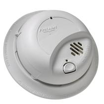 Alarme de fumaça First Alert BRK 9120B com fio e bateria de reserva