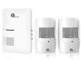 Alarme de garagem 1byone Home Security com 1 receptor e 2 sensores
