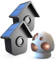 Alarme de garagem: sensor de movimento solar HTZSAFE, alcance de 1/2 milha Alarme de garagem: sensor de movimento solar HTZSAFE, alcance de 1/2 milha