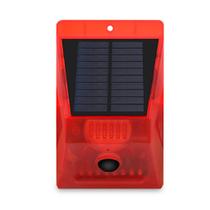 Alarme de luz solar Alarme de sensor de movimento com controle remoto de som