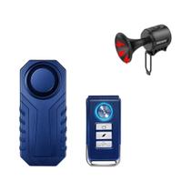 Alarme De Moto Com Controle Remoto Sem Fio 113dB Sensor De Vibração À Prova d'Água Gadpow Segurança