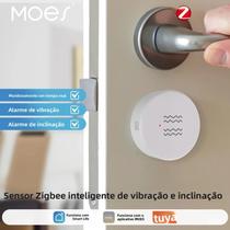Alarme De Movimento Zigbee Para Casa Inteligente, Sensor De Vibração E Inclinação Para Monitoramento Alarme De Movimento Zigbee Para Casa Inteligente, Sensor De Vibração E Inclinação Para Monitoramento
