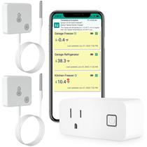 Alarme de termômetro WiFi Freezer MOCREO ST5D-H2 com 2 sensores