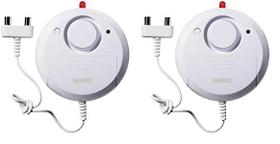 Alarme de vazamento de água SABRE 110dB com sensor de água (pacote com 2) Alarme de vazamento de água SABRE 110dB com sensor de água (pacote com 2)