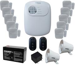 Alarme Intelbras Anm 24 Net Mon App 10 Sensor Porta Sem Fio