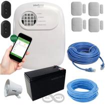 Alarme Intelbras Kit Completo com 04 sensores sem fio Alarme Intelbras Kit Completo com 04 sensores sem fio