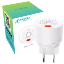 Alarme Inteligente Detecção de Gás Zigbee Tuya App JWCOM