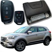 Alarme linha hyundai com chave canivete e bloqueador veicular completo automotivo carro