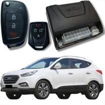 Alarme linha hyundai com chave canivete e bloqueador veicular completo automotivo carro