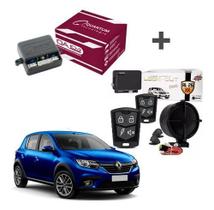 Alarme Look Out AL25XR + Módulo Vidro Sandero 2010 em Diante