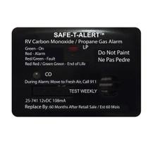 Alarme Mini Duplo LP/CO Safe T Alert Série 25 12V Alarme Mini Duplo LP/CO Safe T Alert Série 25 12V