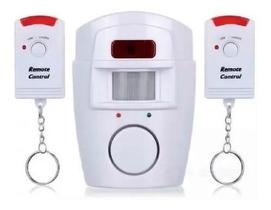 Alarme Mini S/ Fio Residencial Comercial 02 Controles Remoto