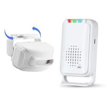 Alarme para entrada de garagem HoneTeek com sensor de movimento sem fio e campainha