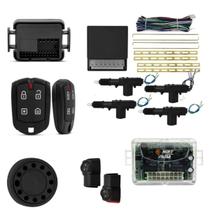 Alarme Positron Cyber EX360 + Kit Trava Elétrica 2 ou 4 Portas + Módulo de Vidros Soft AW52 2 Portas
